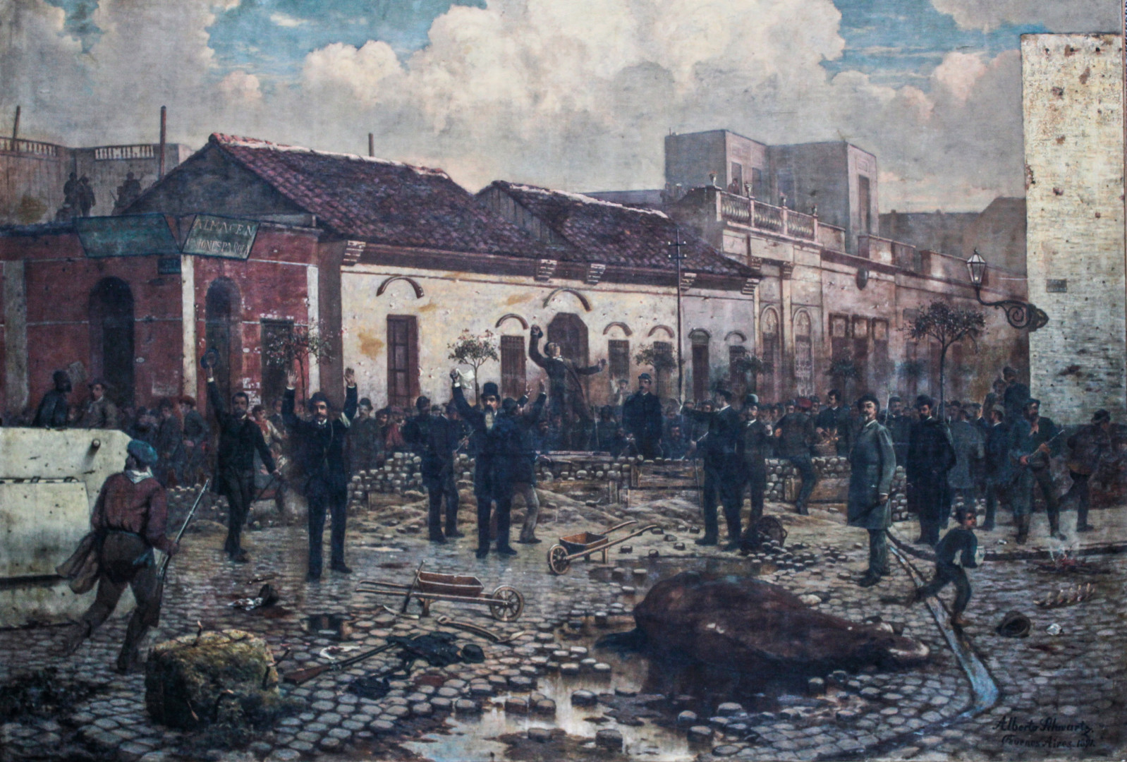 Imagen de la obra Rendición del Parque.