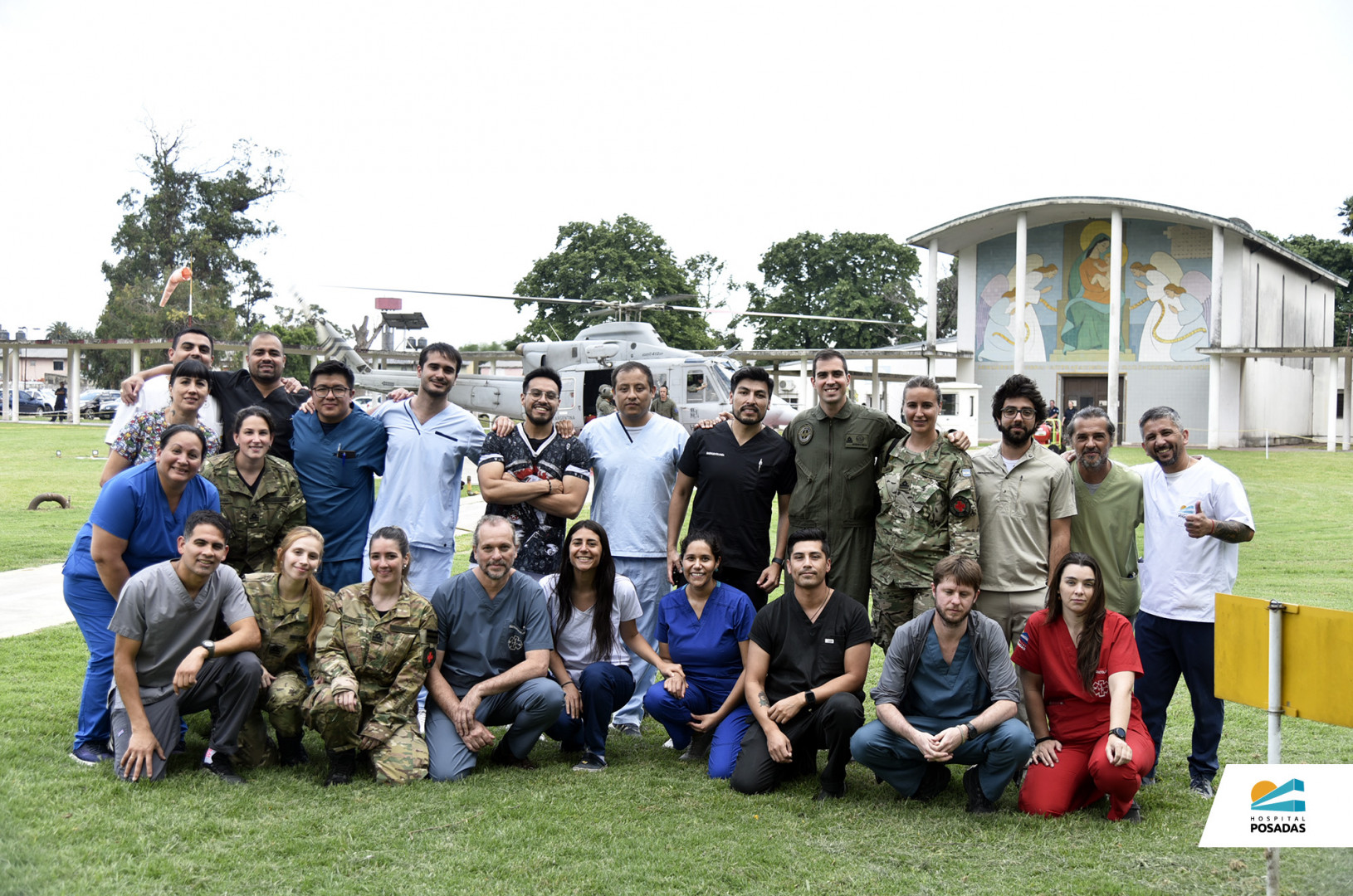 Simulacro de víctimas múltiples (VM) areo evacuadas Actividades en la Semana de Parto Respetado