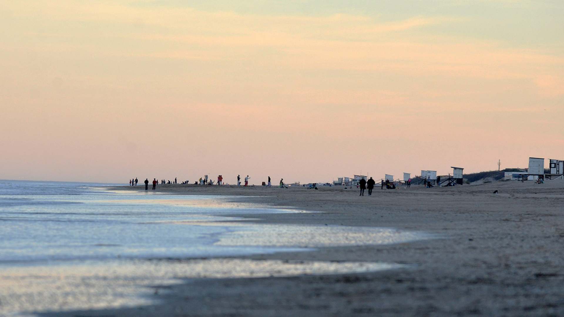 Atardecer en la playa, Mar de las Pampas atardecer en la playa, Mar de las Pampas