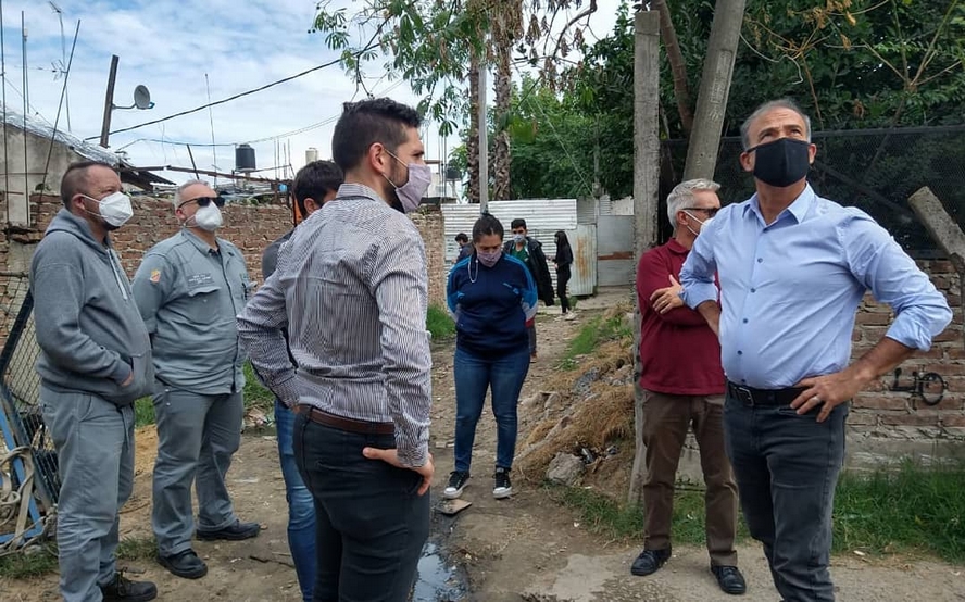 El ENRE y la Secretaría de Energía supervisaron obras en Lomas de Zamora,