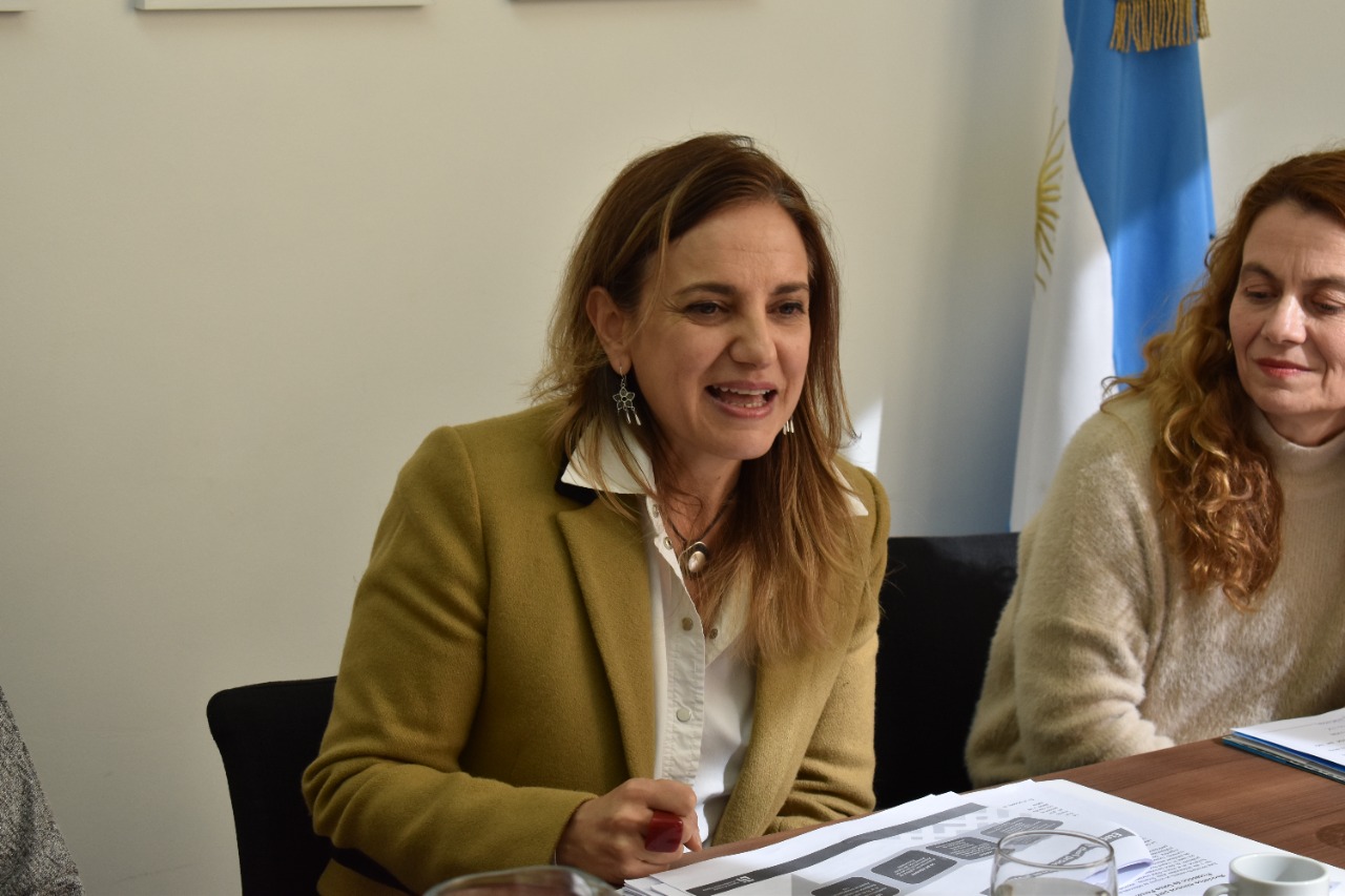 Beatriz Anchorena en la reunión del Consejo Federal para la Transparencia
