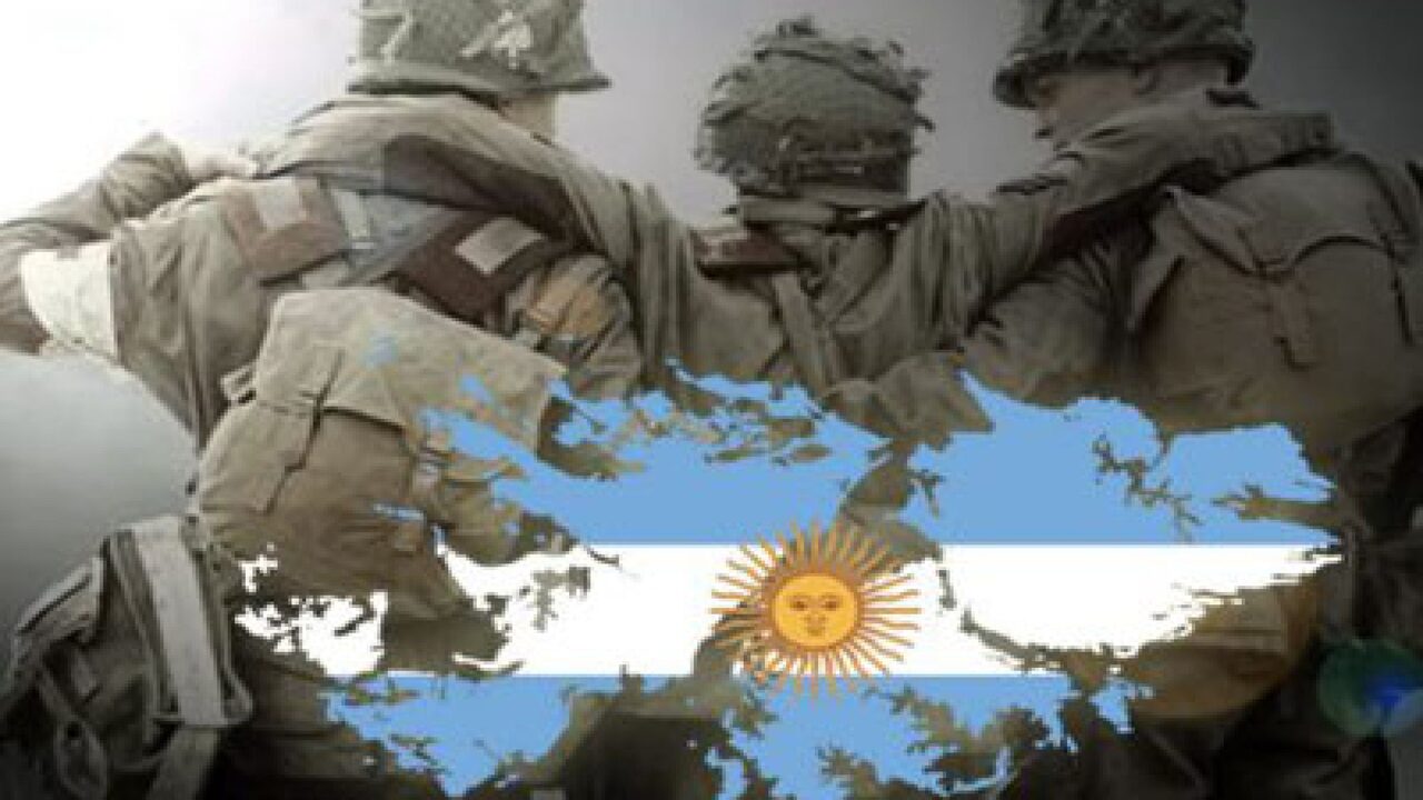 "Malvinas por siempre argentinas", en el Museo Presidente José Evaristo Uriburu de Salta.