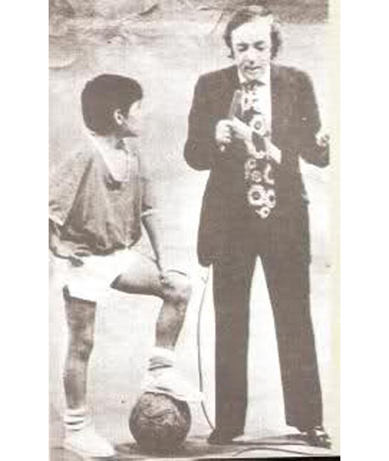 Primera entrevista a Maradona (1971)