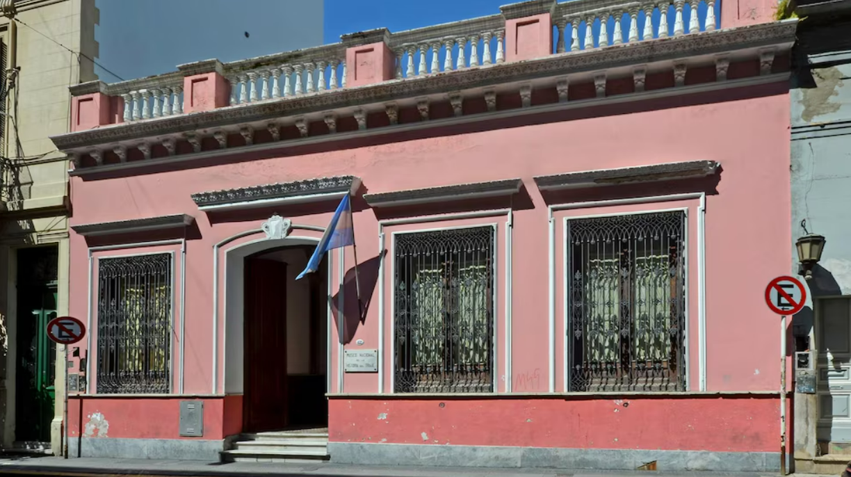 La casona histórica ubicada en la calle Chile, en el barrio porteño de San Telmo.