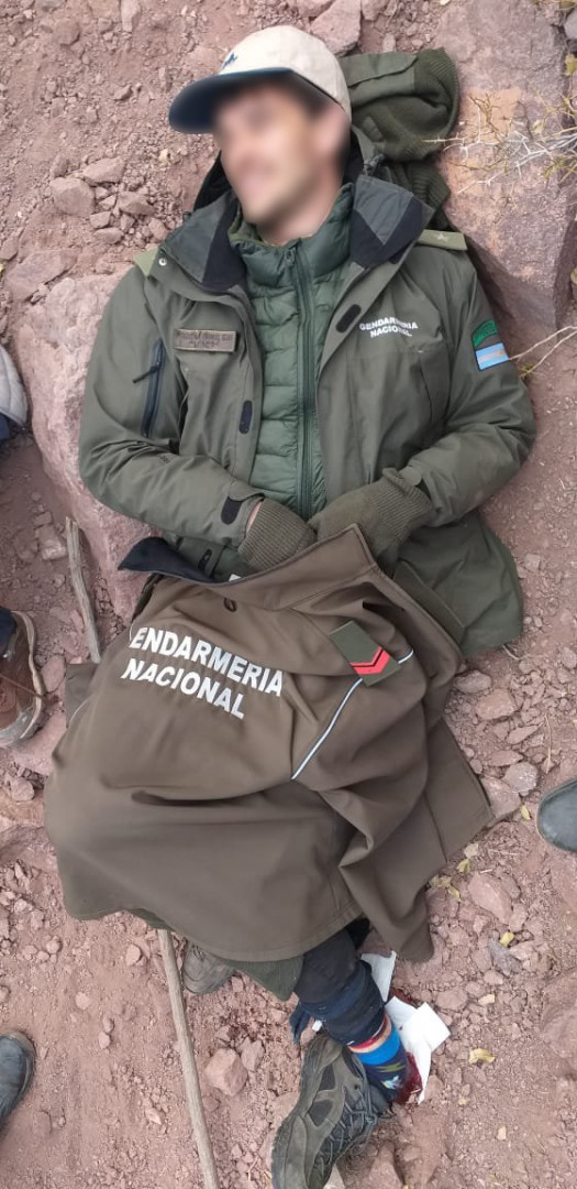 Rescataron a turista holandés en la zona montañosa mendocina 1 mendonza rescate 1
