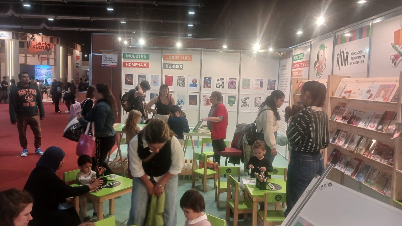 Talleres en la 50.ª Feria Internacional del Libro de Buenos Aires.