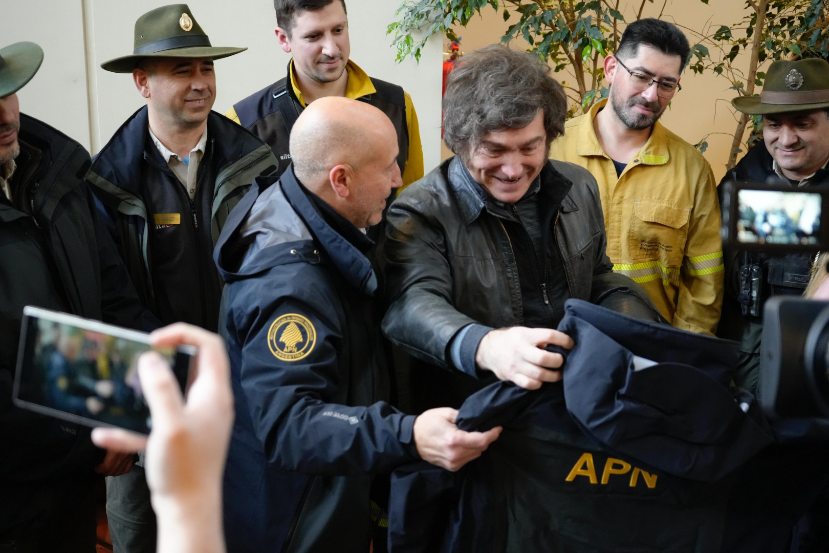 Milei se reunió con Parques Nacionales