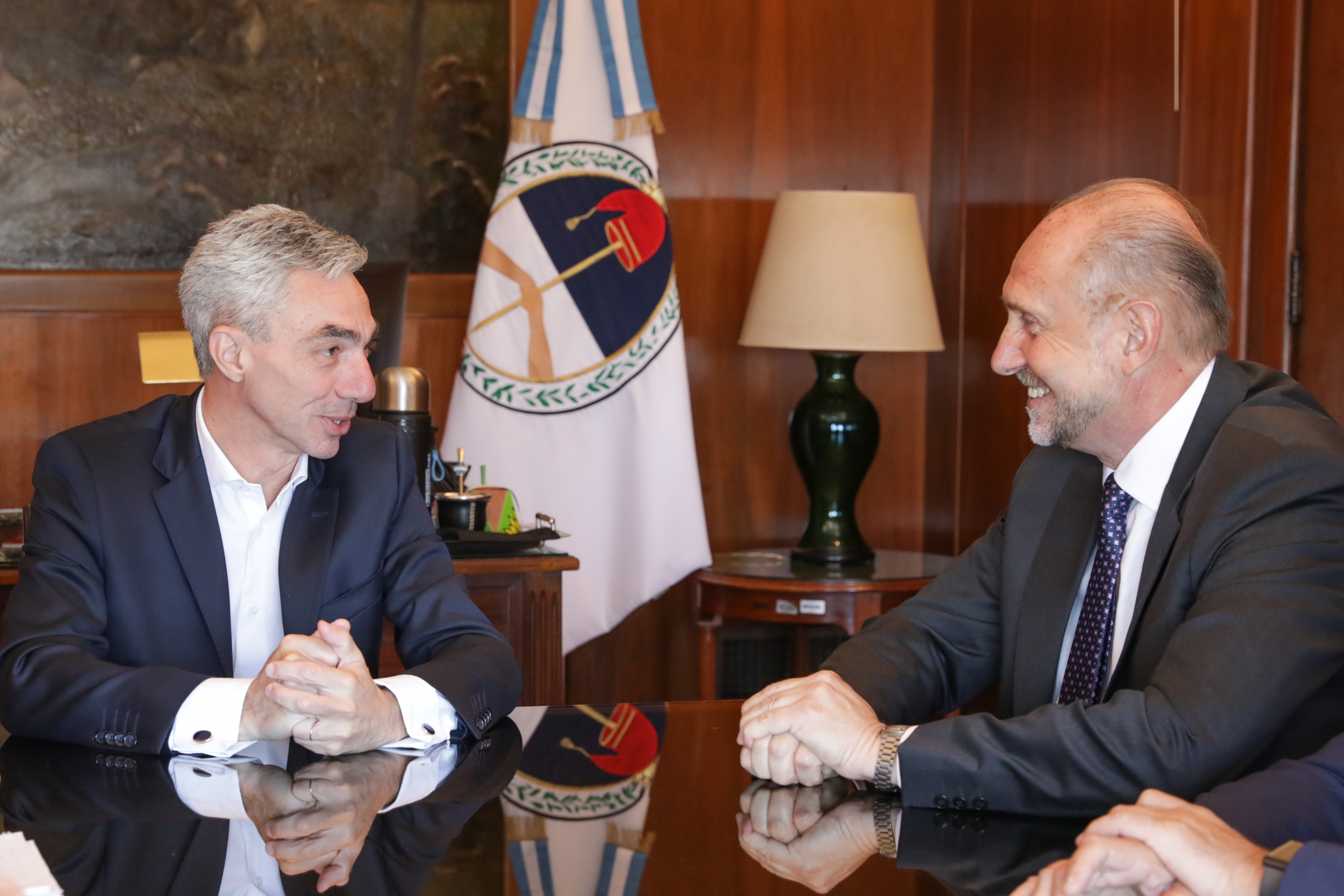 Meoni recibi&oacute; a los gobernadores de Santa Fe y Chaco para avanzar en una agenda federal de transporte