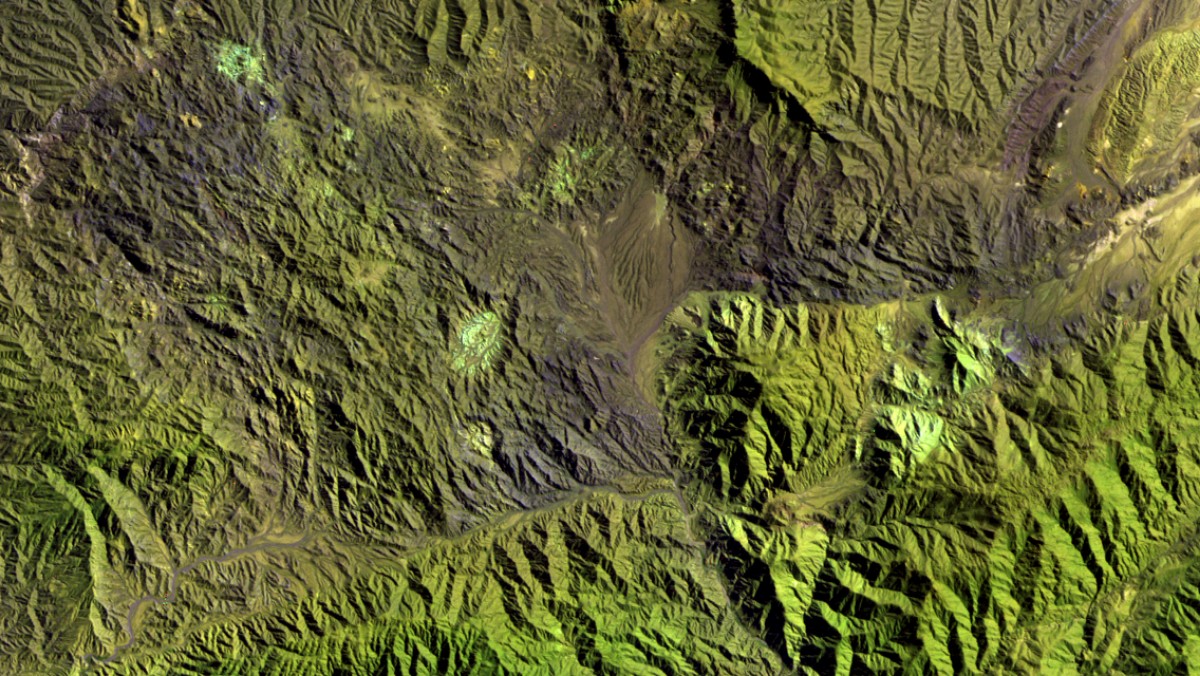 Mina Bajo de la Alumbrera - Catamarca, Argentina - Landsat 5 TM