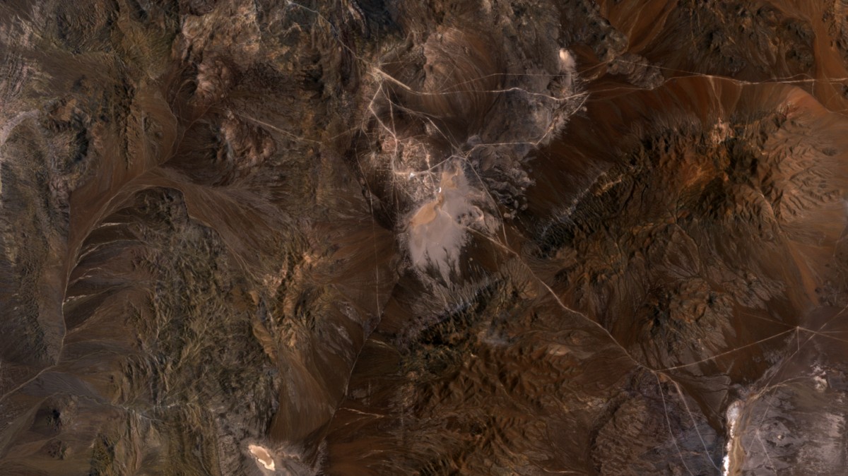 Mina La Escondida, Chile - Landsat 5 TM - Evolución 1986 - 2011