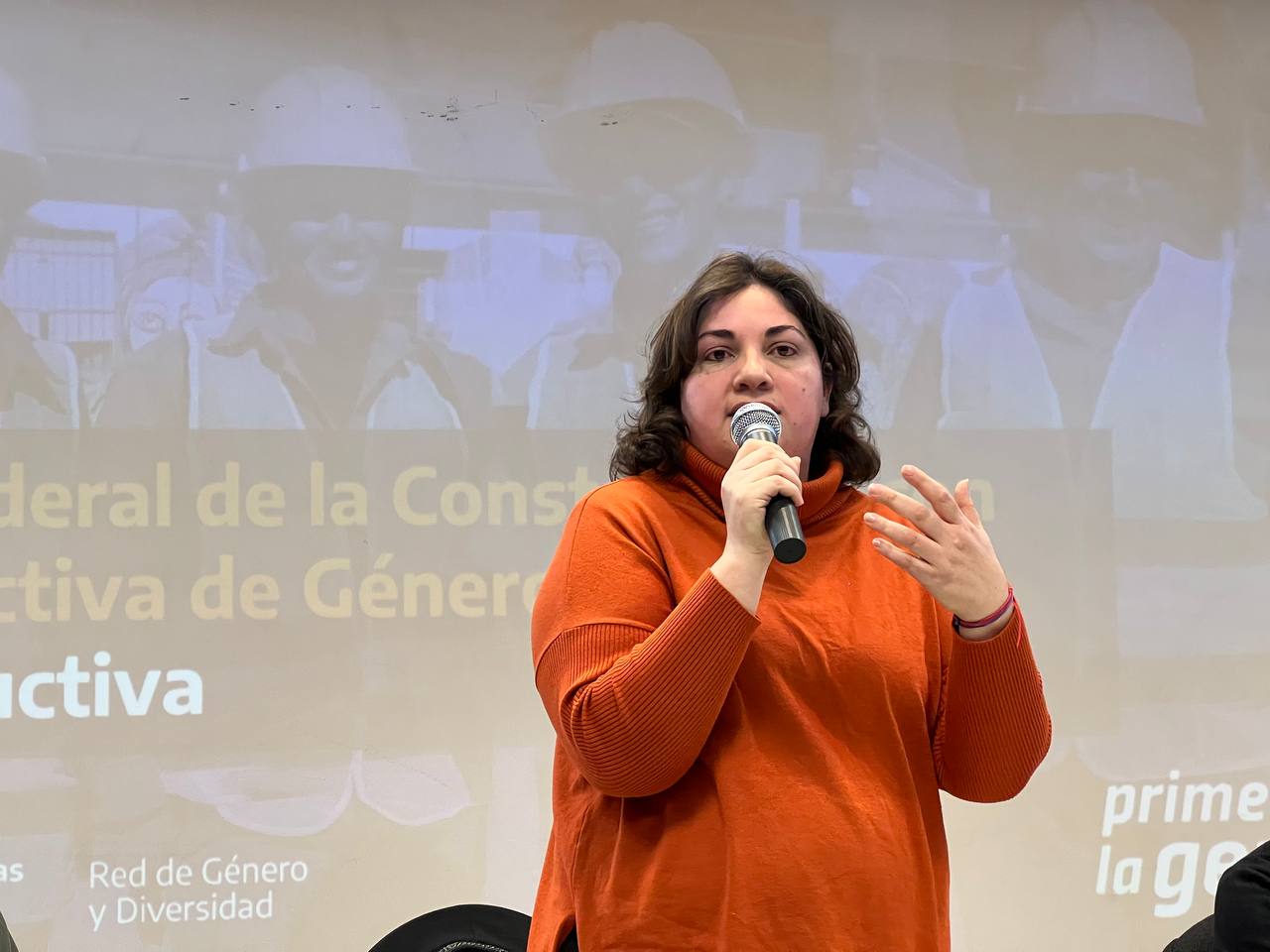 Imagen de  Liliana Robledo, secretaria de la Mujer, Géneros y Diversidad de la provincia