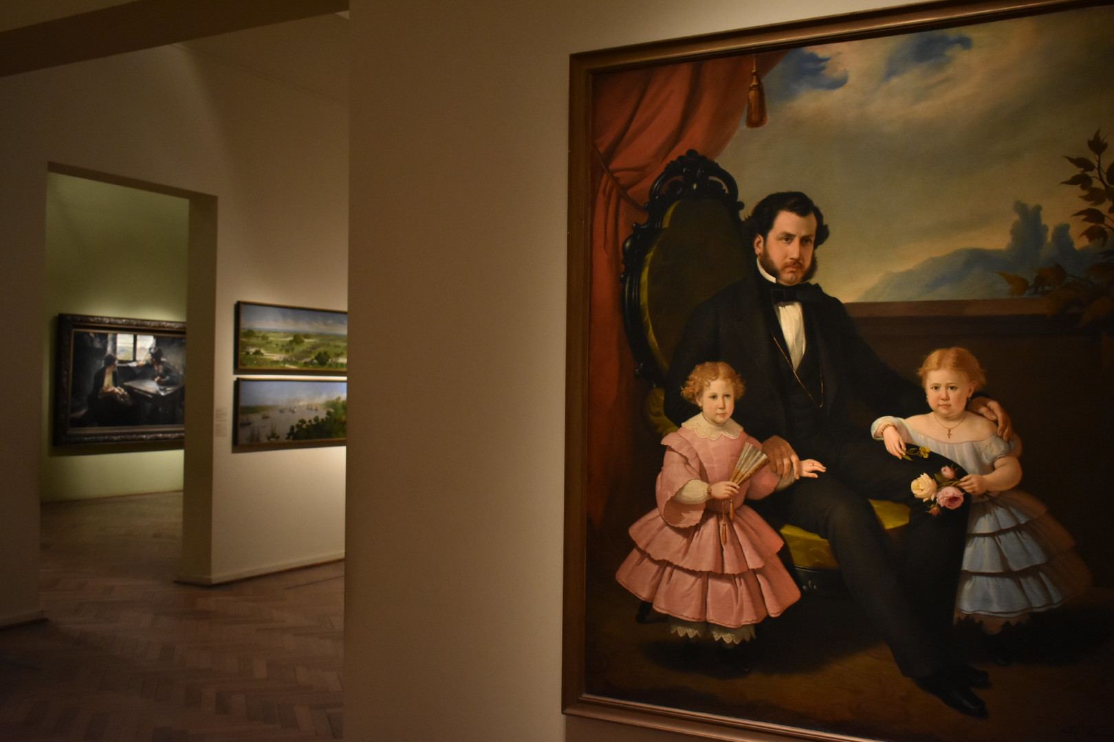 recorrido guiado por el arte argentino del siglo XIX del Museo Nacional de Bellas Artes.