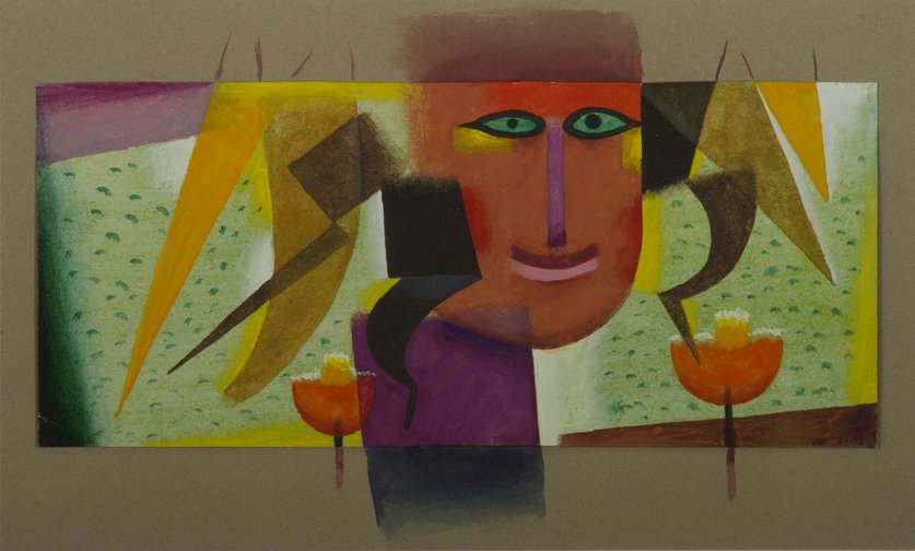 Espero. Xul Solar, Alejandro (Schulz Solari, Oscar Agustín Alejandro) (Argentina, Buenos Aires, San Fernando, 1887. - Argentina, Tigre, 1963.) Espero. Xul Solar, Alejandro (Schulz Solari, Oscar Agustín Alejandro) (Argentina, Buenos Aires, San Fernando, 1887. - Argentina, Tigre, 1963.)