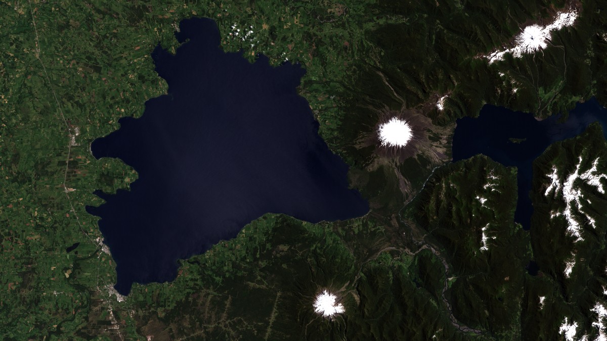 Volcán Osorno - Landsat 7 ETM+ - 29 de Noviembre de 2001