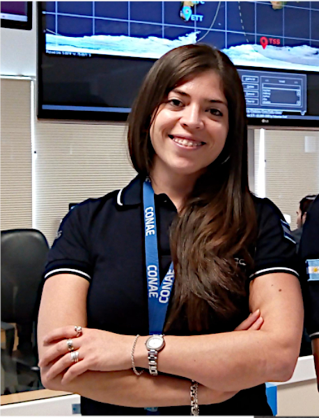 Ing. Laura Moreschi, responsable de Ingeniería de Vuelo de la Misión SAOCOM