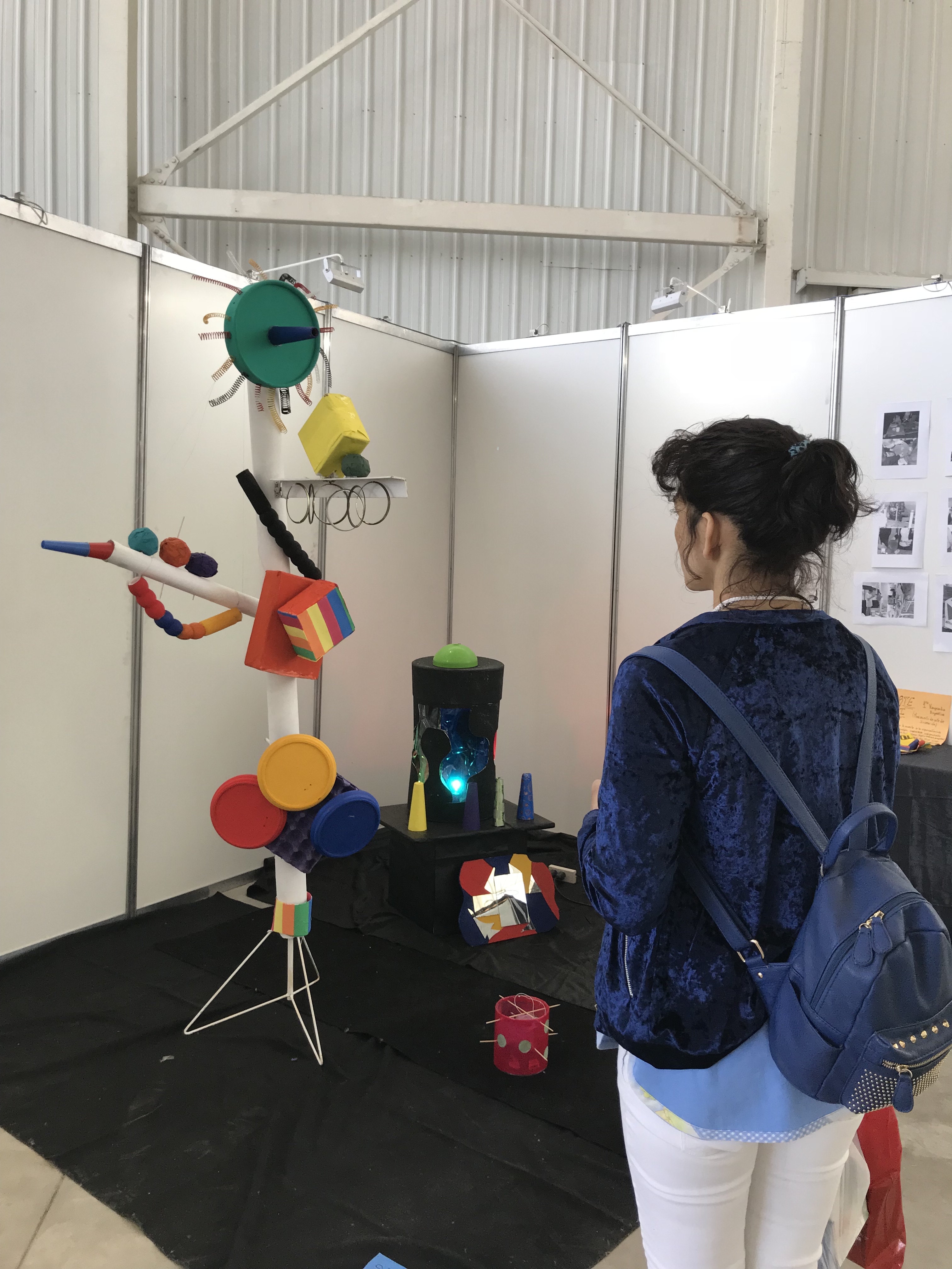 Producción artística en la Feria Nacional de Innovación Educativa 