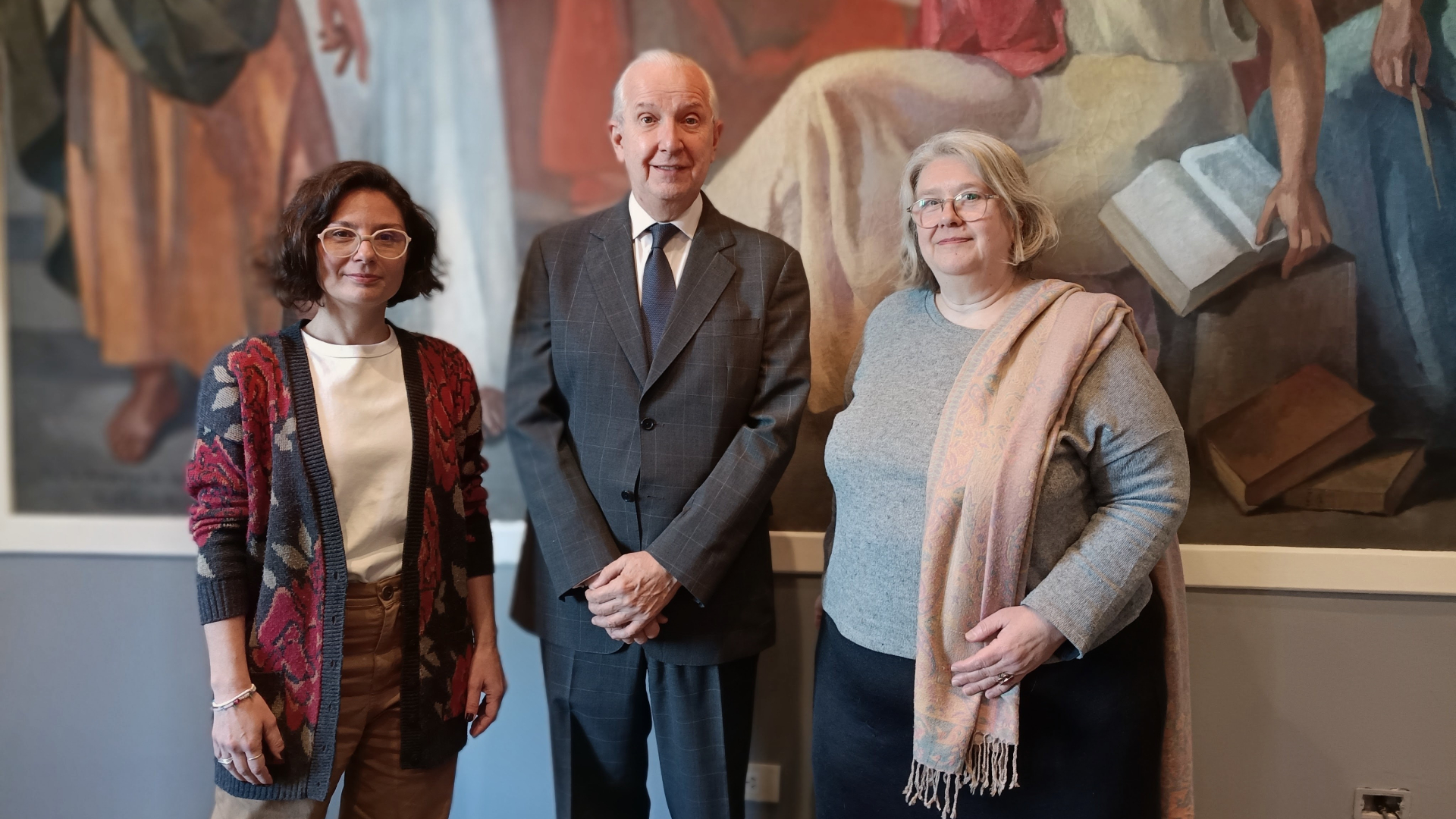 Victoria Lopresto, Sergio Baur y Mariana Castagnino