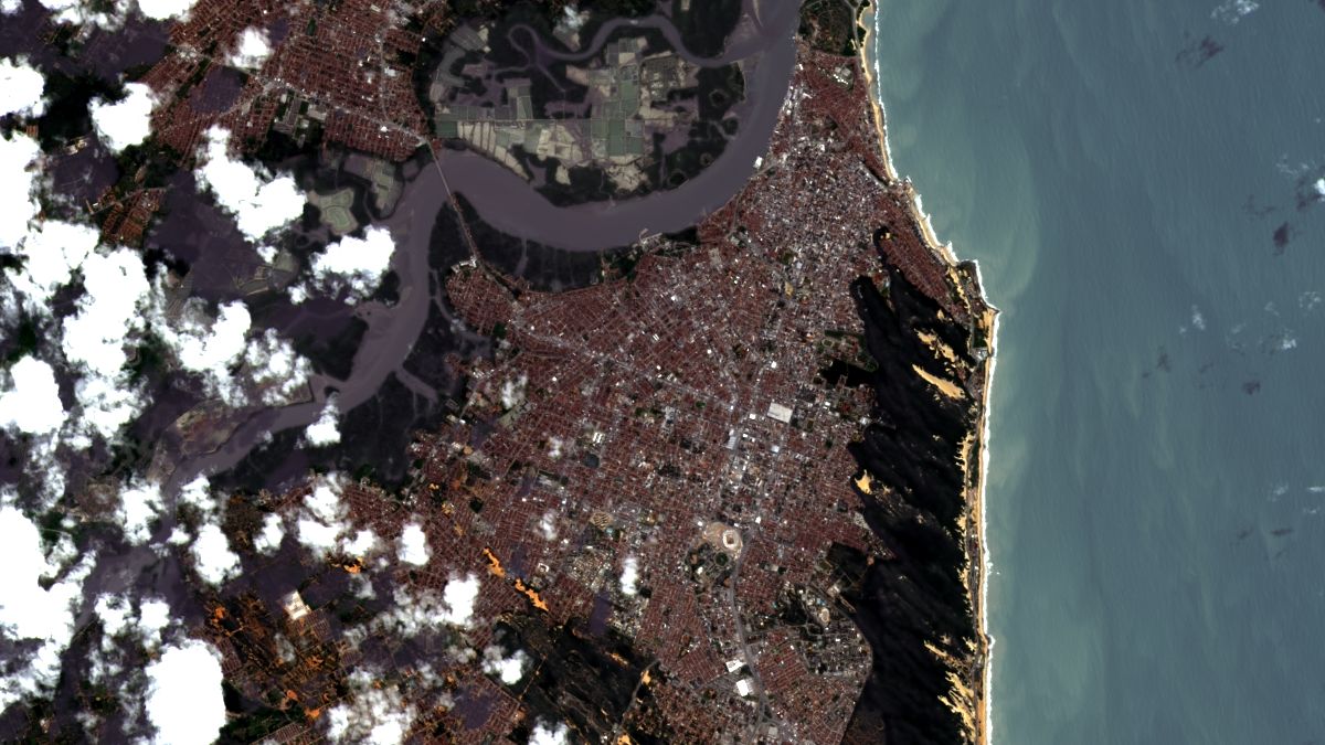 Natal, Brasil - Landsat 8 OLI - 10 de Junio de 2013