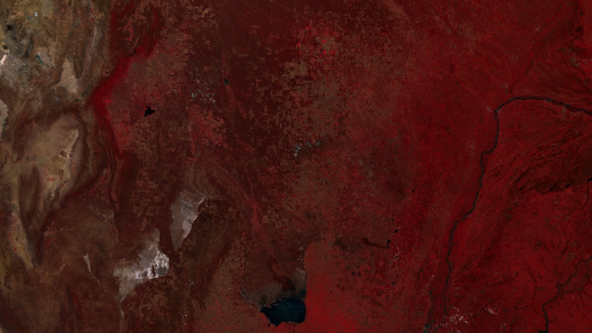 Norte Argentino - Terra MODIS - 21 de Septiembre de 2012