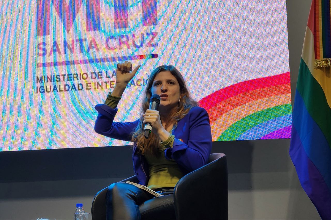 Imagen de la subsecretaria de Políticas de Igualdad, Lucía Cirmi Obón