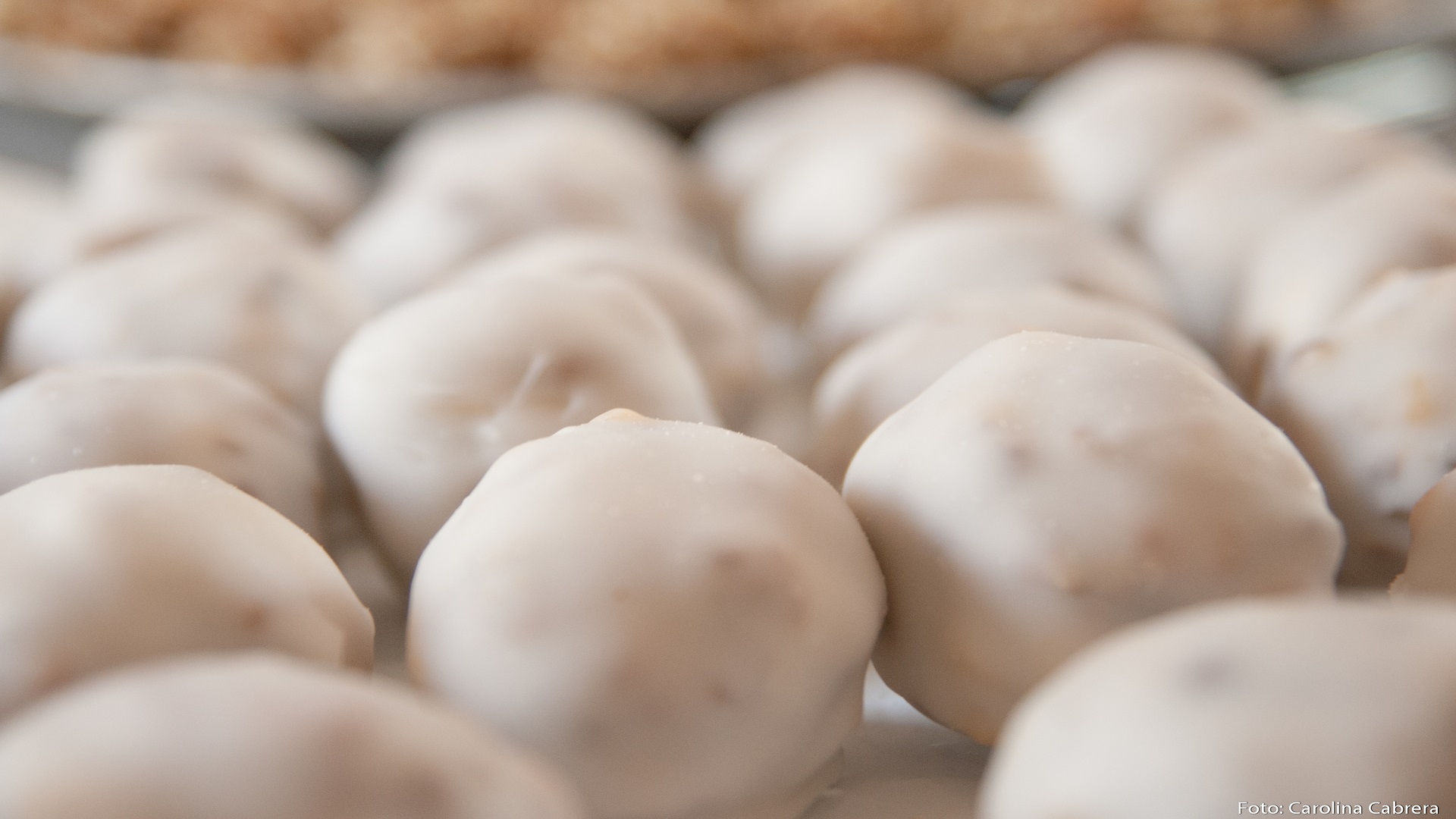 Nueces confitadas