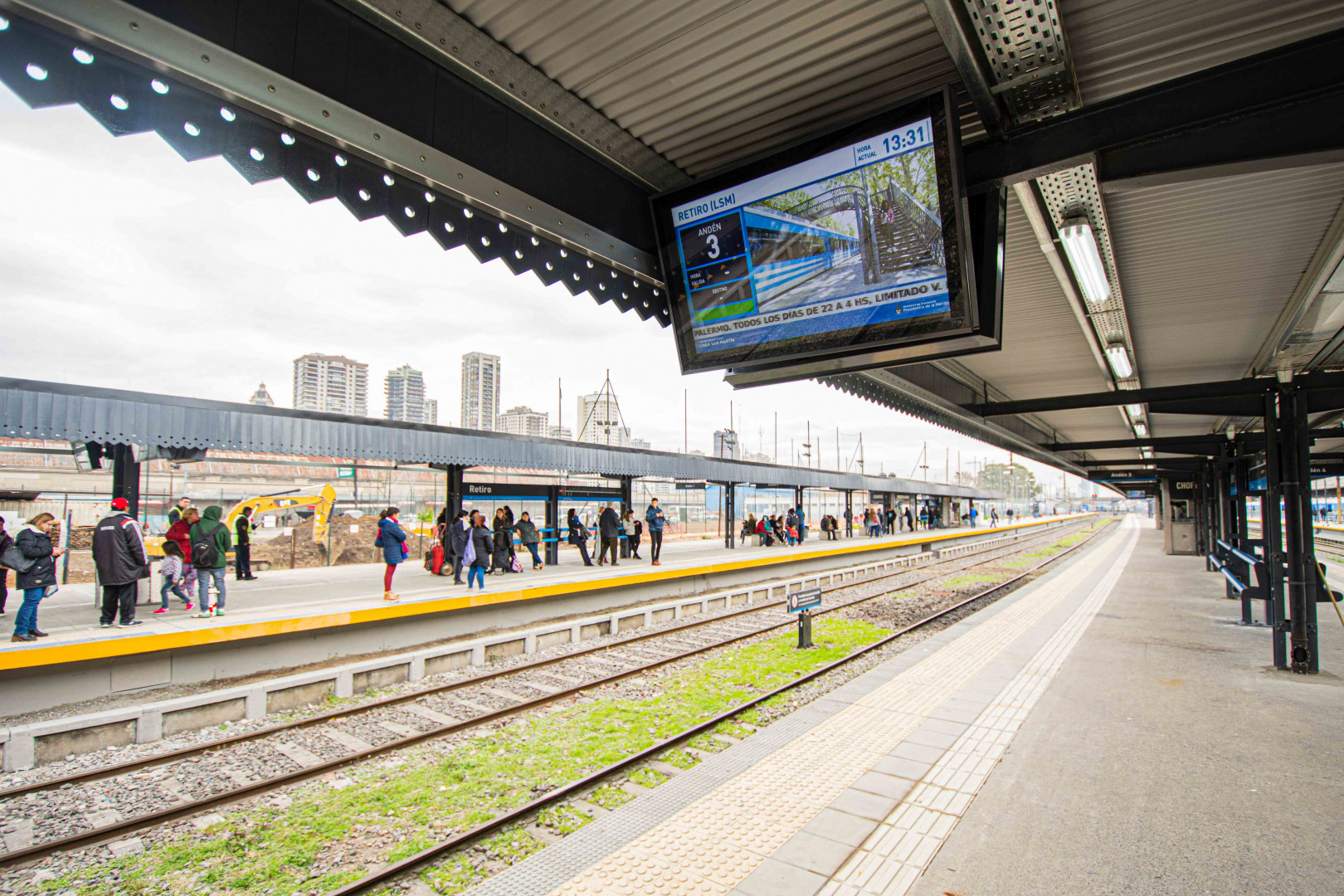 Resultado de imagen para estaciÃ³n de trenes de Retiro del San MartÃ­n recupera su esplendor