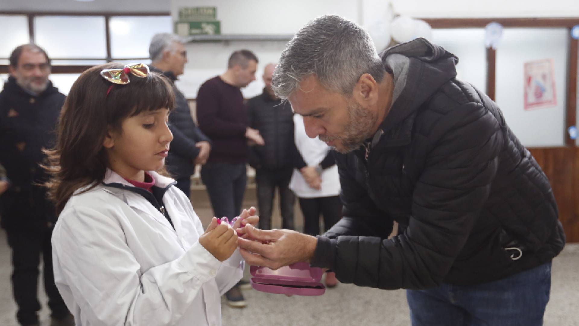 Visita de estudiantes del Colegio Nacional Buenos Aires al Museo Nacional de Bellas Artes