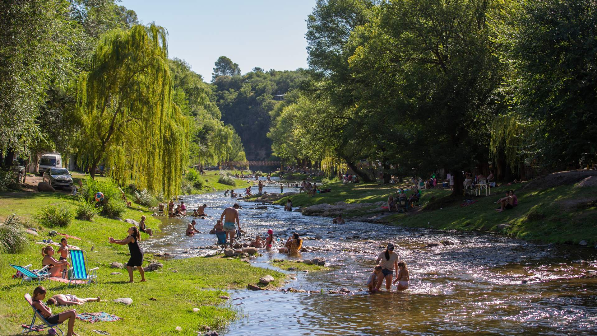 Balneario de río, El Trapiche balneario de río, El Trapiche