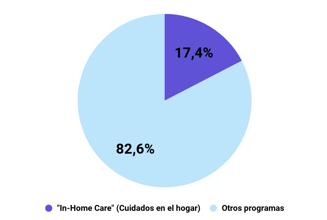 Plan de Infraestructura - División por programas de cuidados