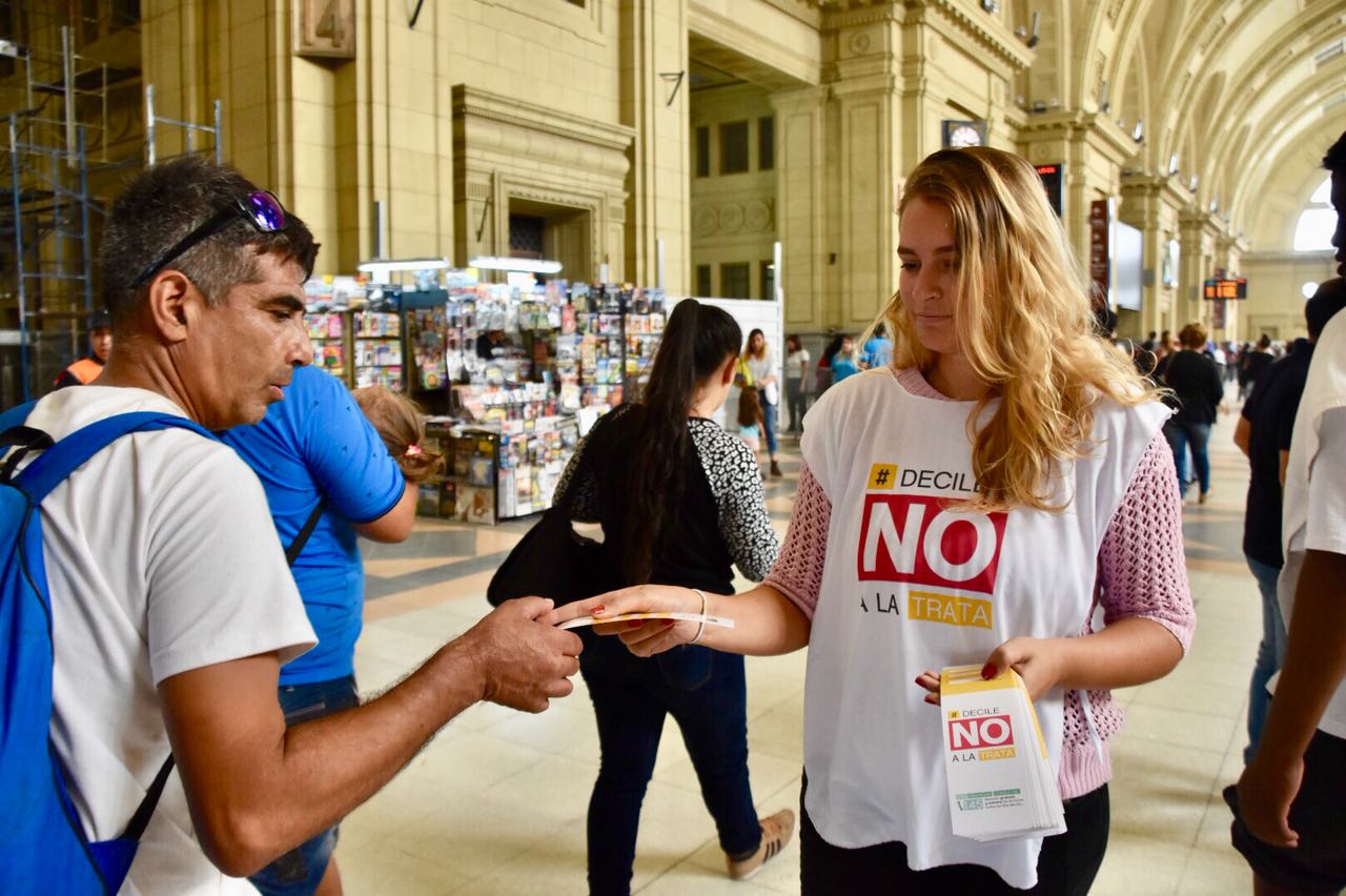 Jornada en la semana de Lucha contra la Trata de Personas Argentina