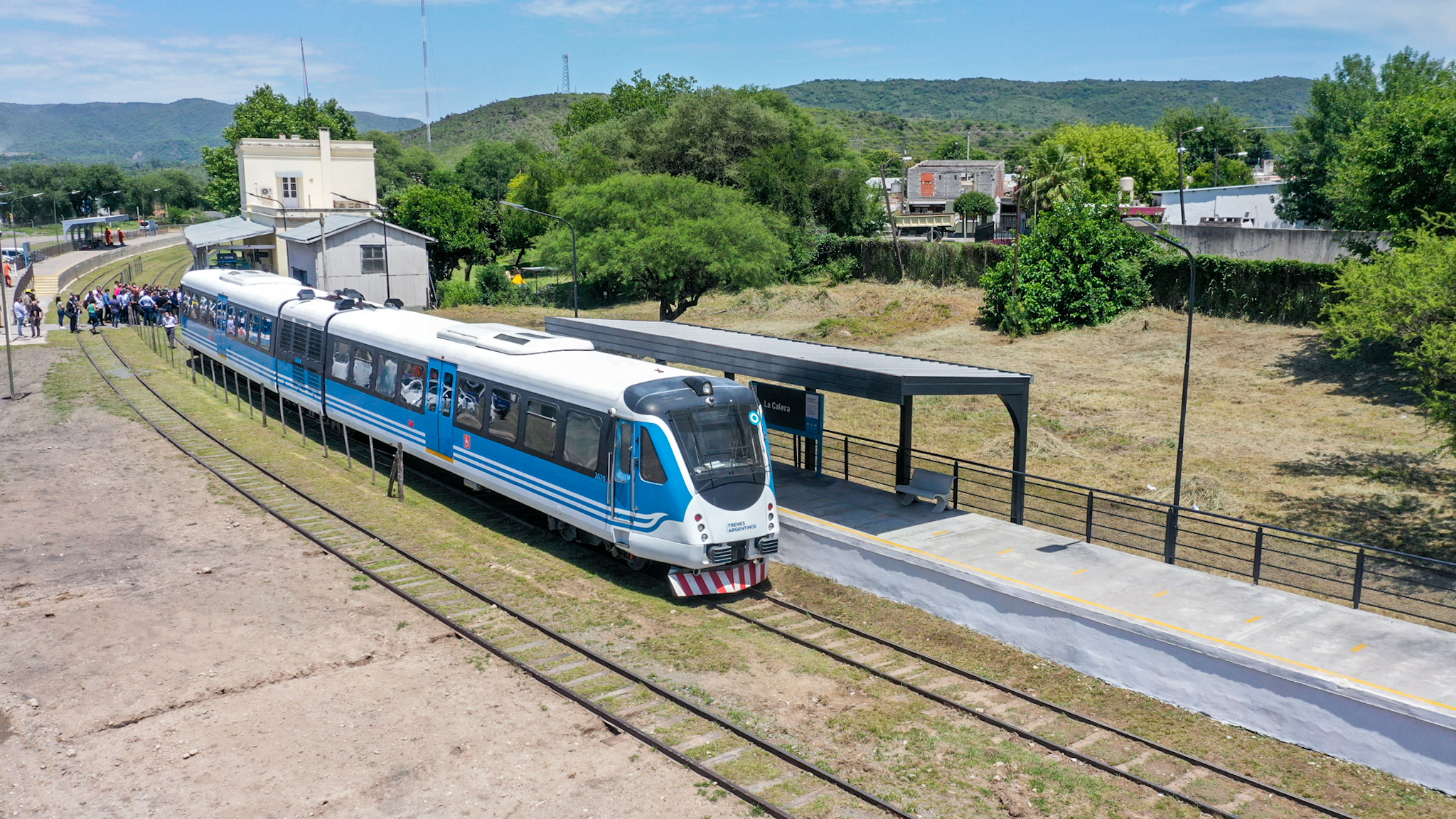 Después de 44 años, volvió el Tren Metropolitano que une la ciudad de Córdoba con La Calera. 