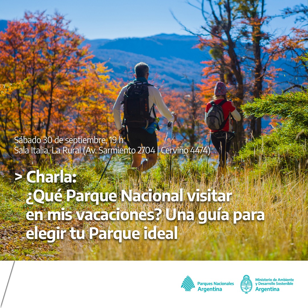 Parques Nacionales en la FIT 2023. Charla de turismo