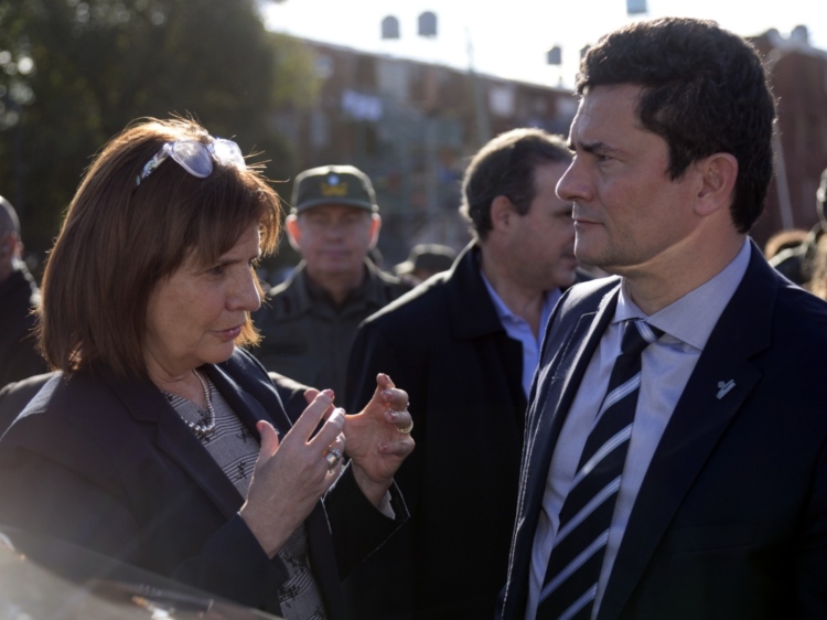 Patricia Bullrich y Sergio Moro