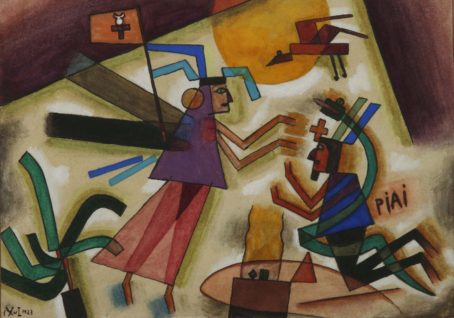 “Piai” (1923). Museo Nacional de Bellas Artes.
