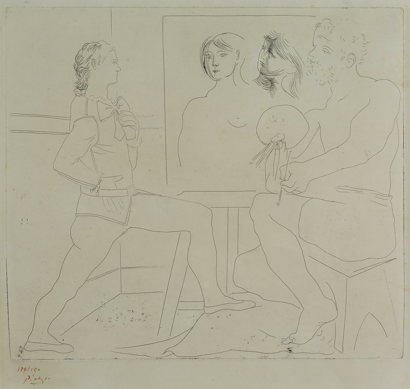 El atelier, 1927. Pablo Picasso.