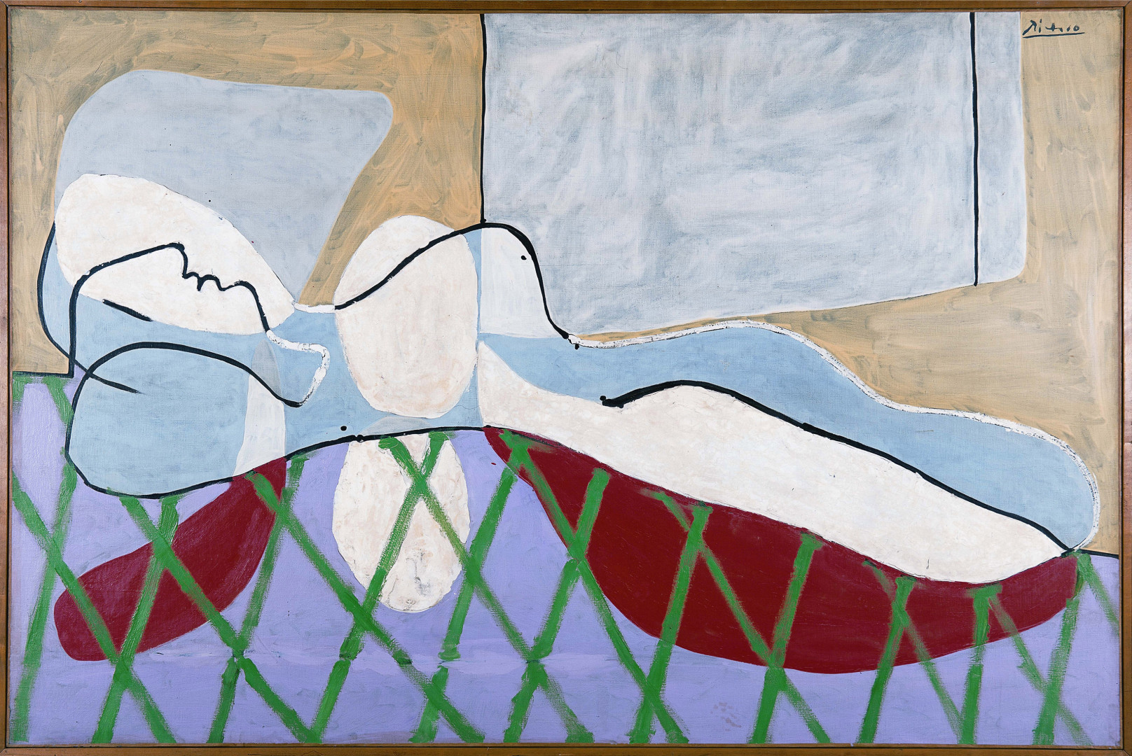 Mujer acostada, 1931. Pablo Picasso.
