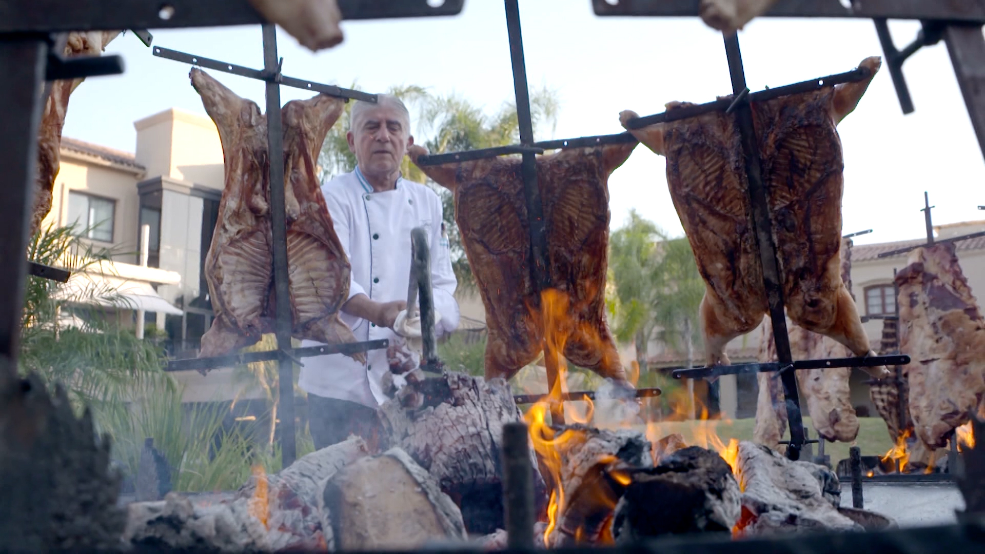 Cabrito a la estaca