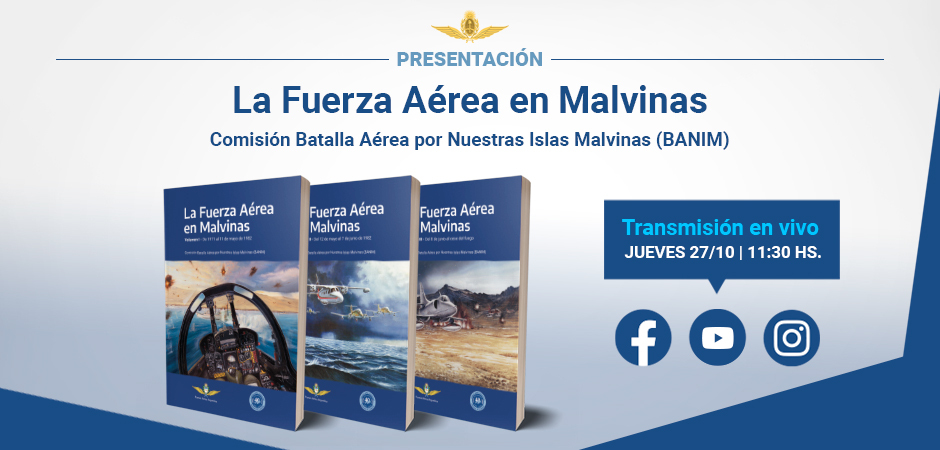 Presentación "La Fuerza Aérea en Malvinas"