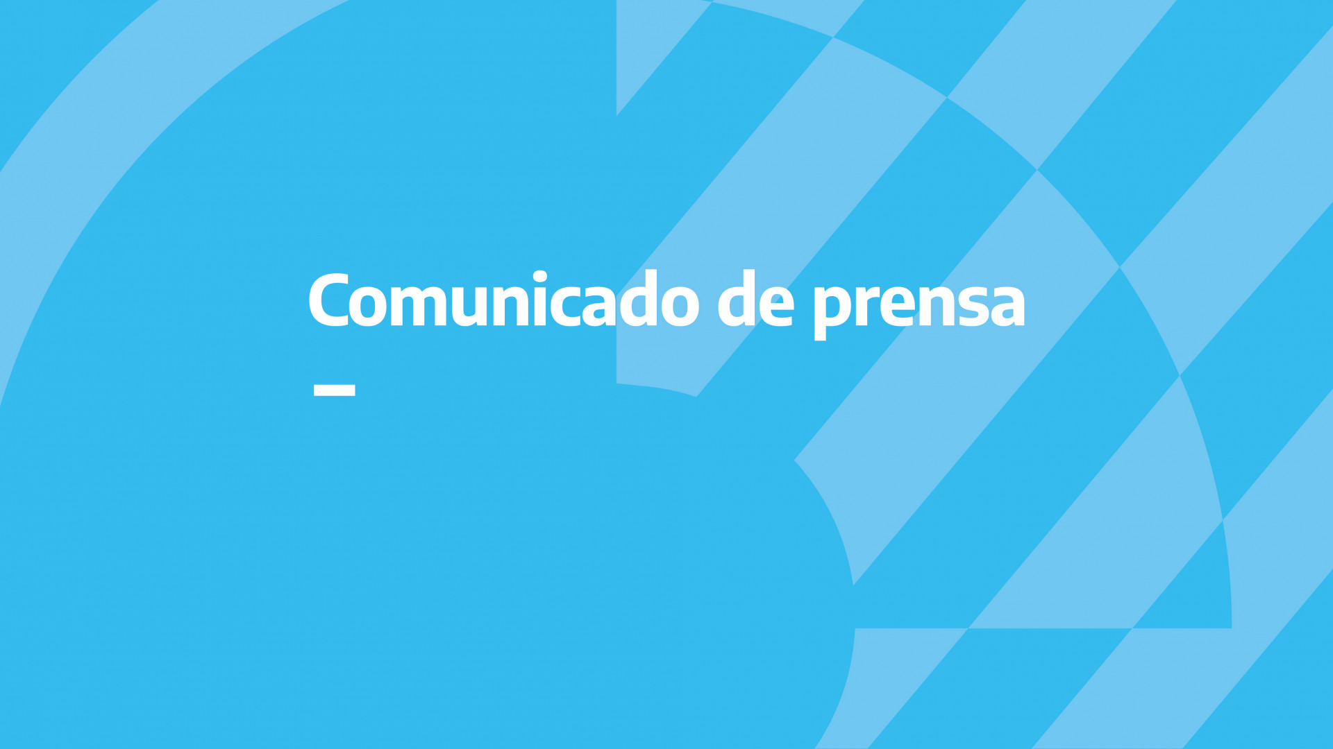 Comunicado de prensa sobre el nuevo coronavirus COVID-19 | Argentina.gob.ar