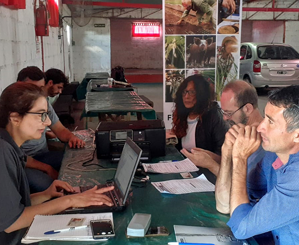 Jornada de inscriupcion en el renspa en pozo cavado, San Luis