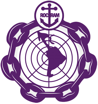 Escudo de la Red Operativa de Cooperación Regional de Autoridades Marítimas de Sudamérica, México y Panamá (ROCRAM)