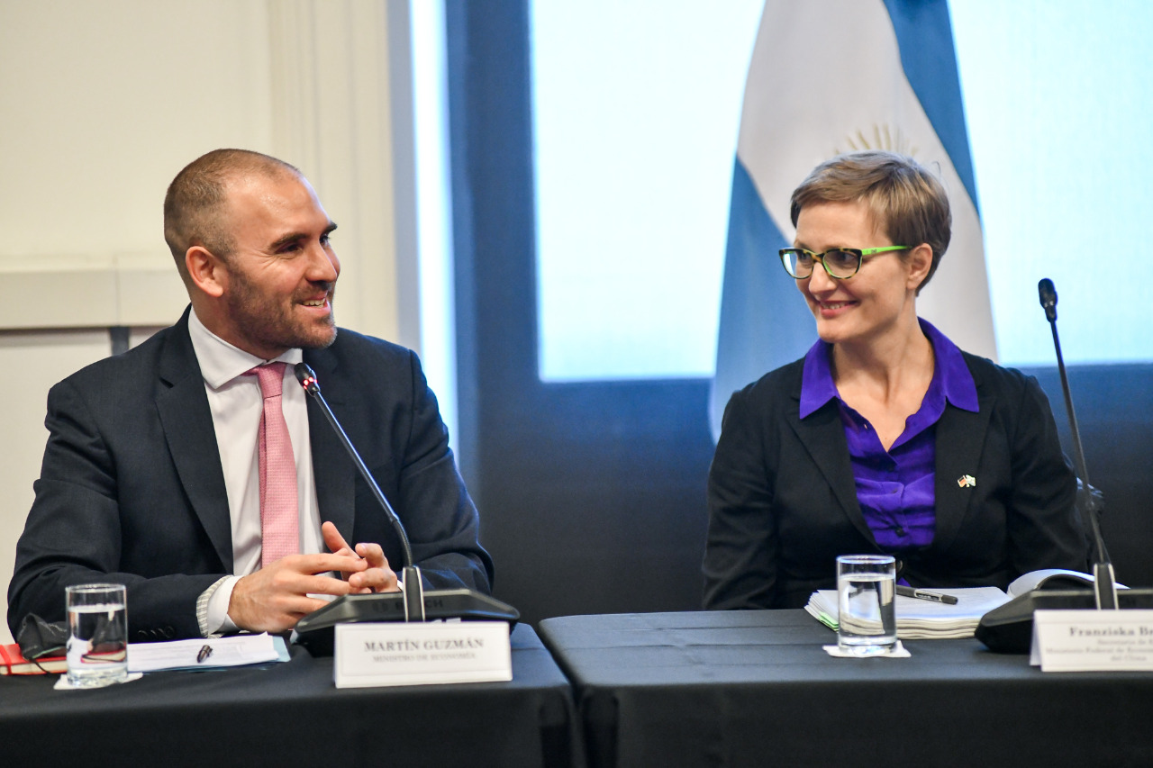 La Secretaria de Economía y Protección del Clima de Alemania se reunió con Guzmán y Beliz para impulsar nuevas inversiones