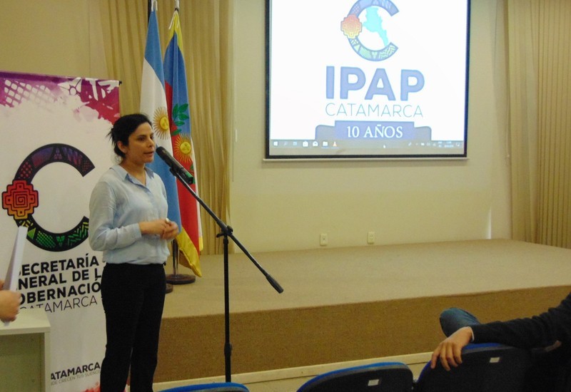 Presentación en aula virtual de IPAP Catamarca