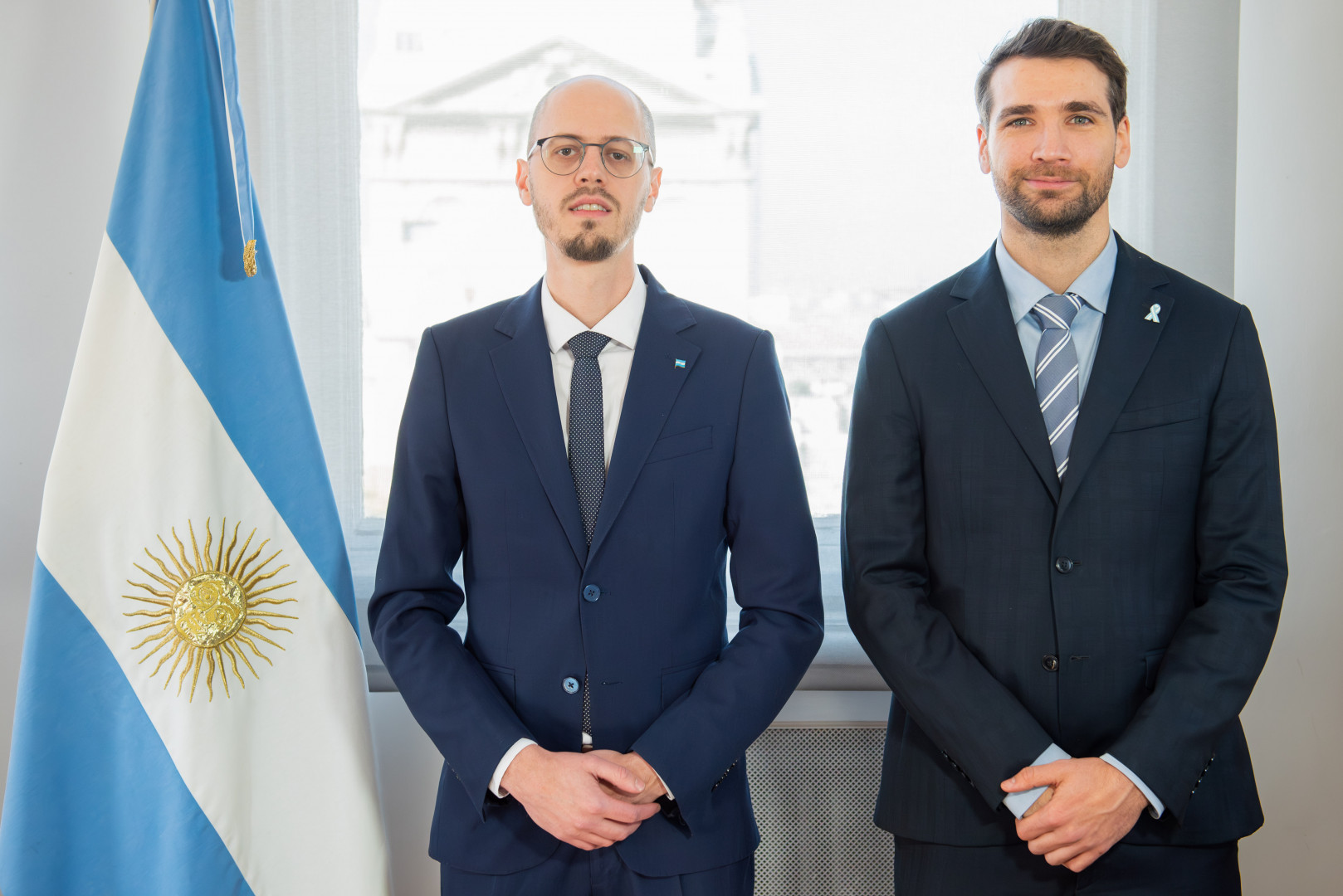 Matías Alvarez, presidente de UIF y Patricio Michlig, vicepresidente. Matías Alvarez, presidente de UIF y Patricio Michlig, vicepresidente.