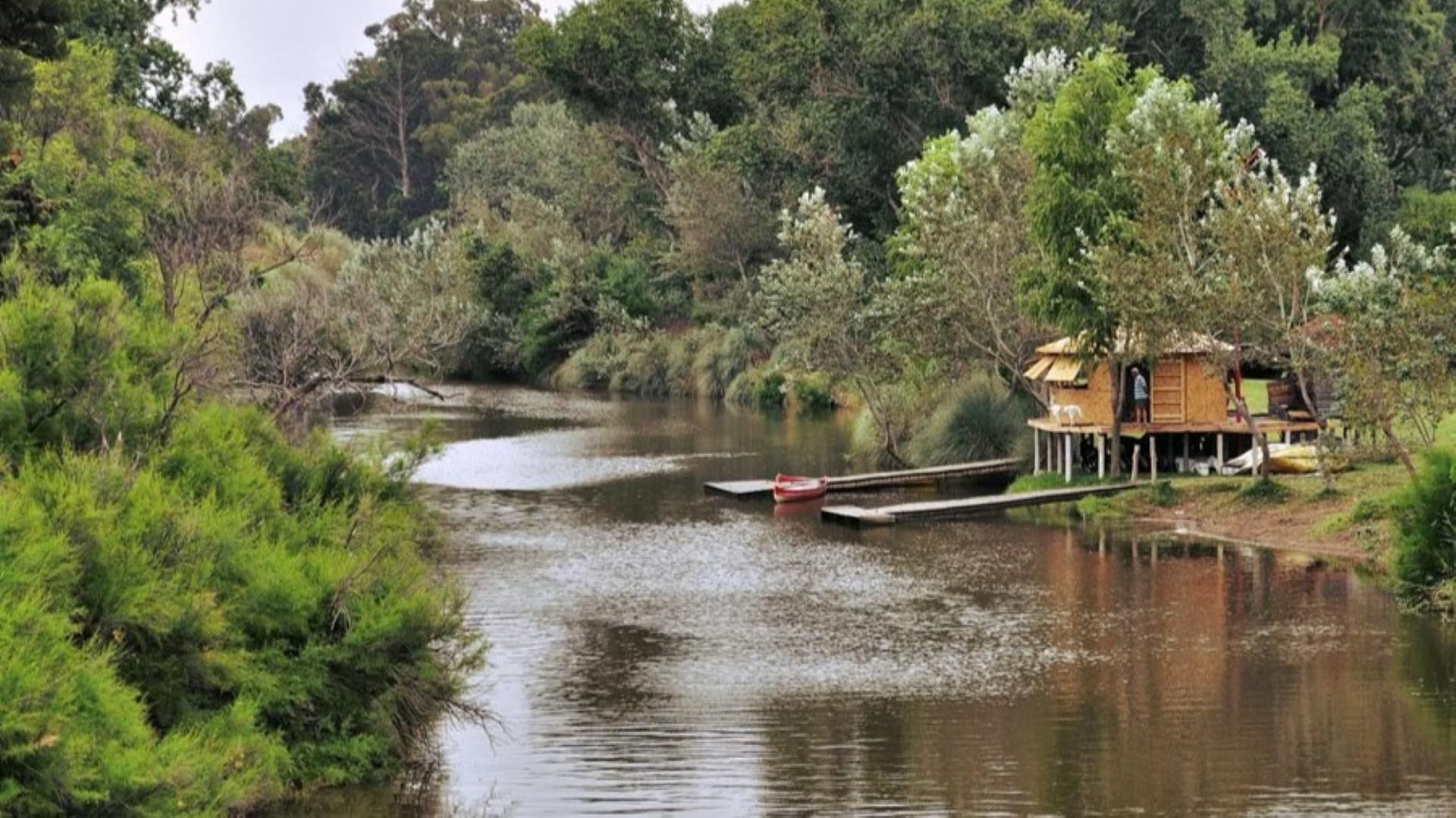 Puerto Mosquito, río Claromecó Puerto Mosquito, Rio Claromecó