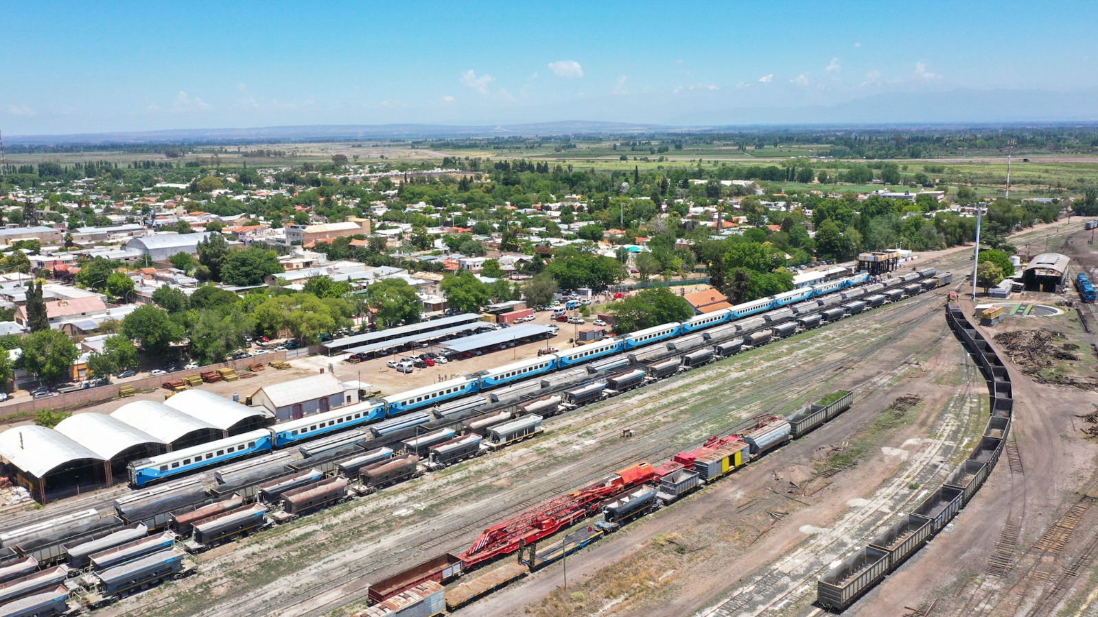 Reactivación de tren en Mendoza