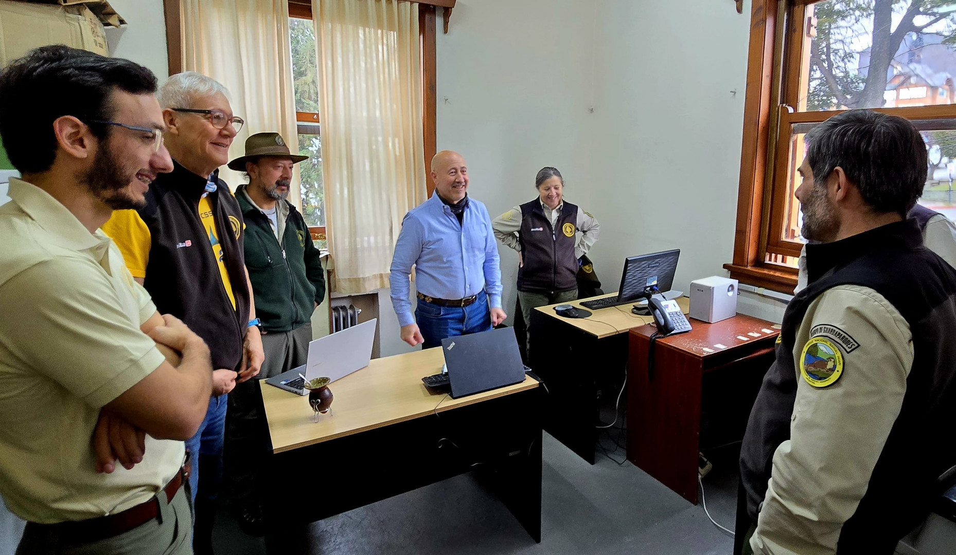 Recorrida de autoridades por el Parque Nacional Nahuel Huapi