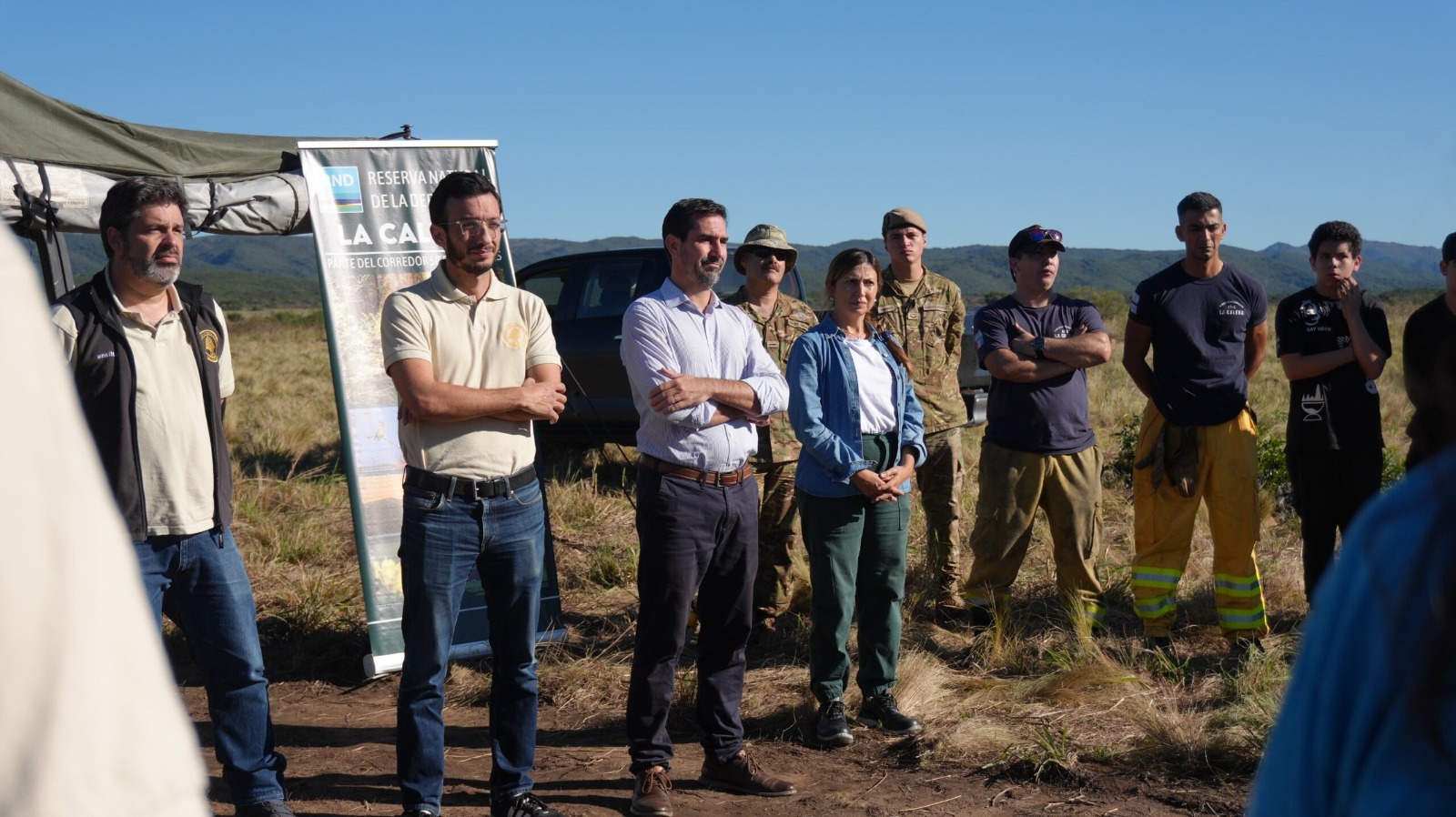 Reforestaron con 1500 plantas nativas en la Reserva Natural de la Defensa La Calera