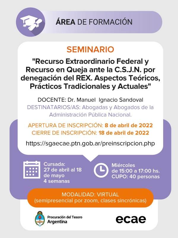 Seminario REX