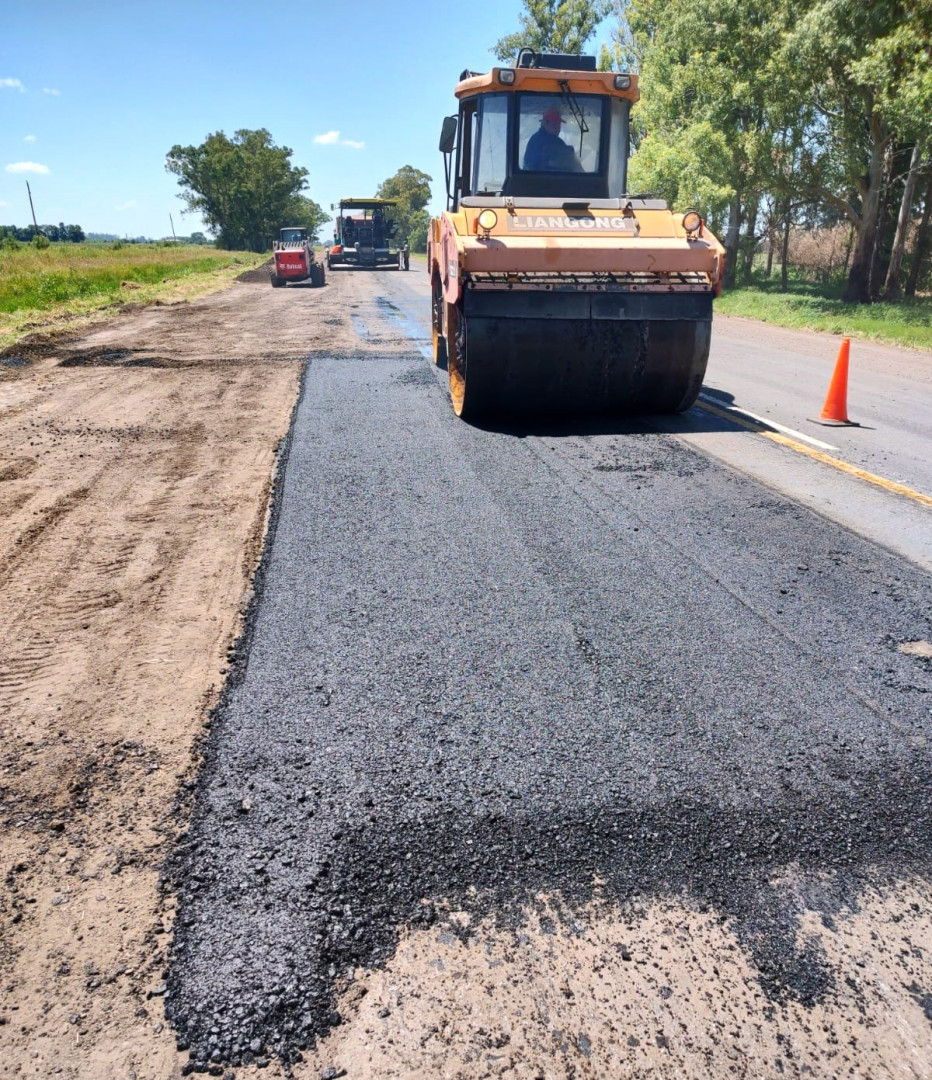 RN 11 Pavimentación de los sectores ya recuperados